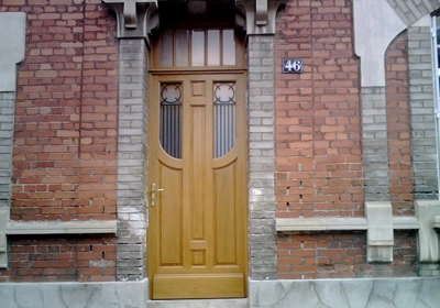 porte d'entrée bois Amiens